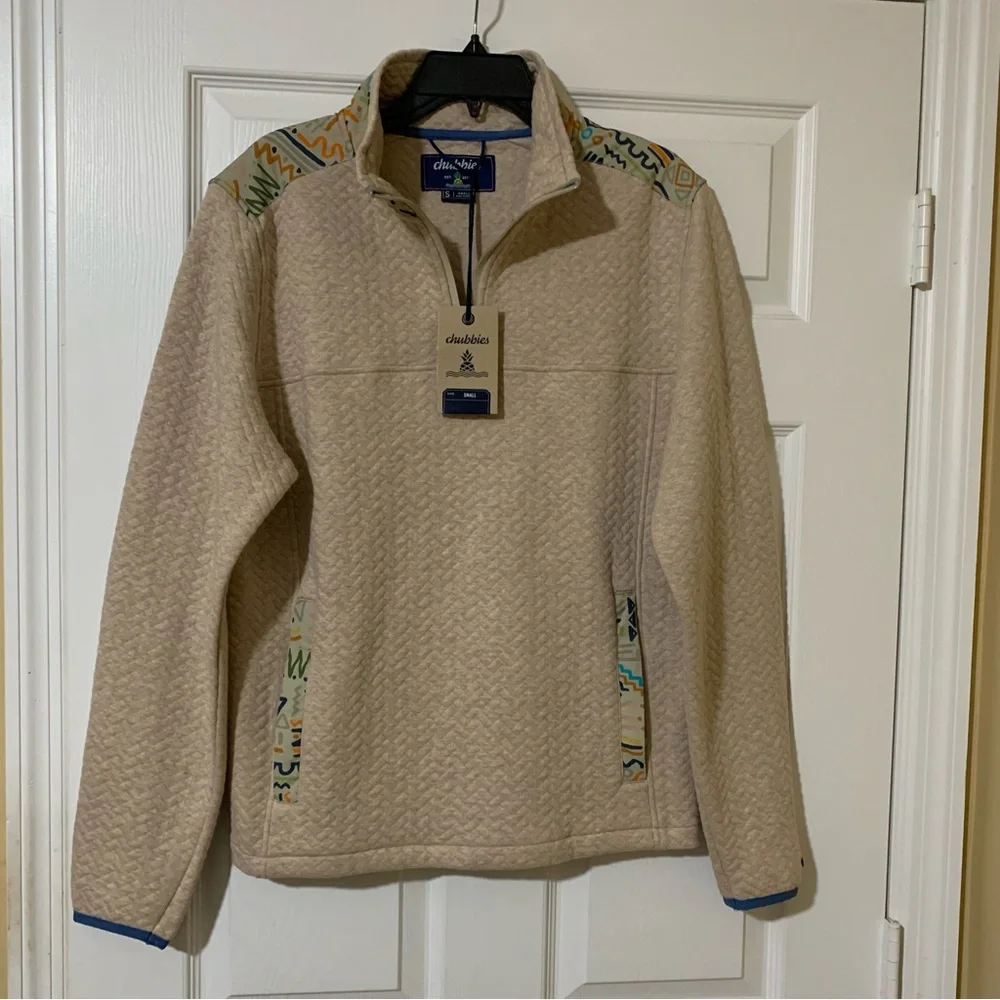 chubbies beige quilted